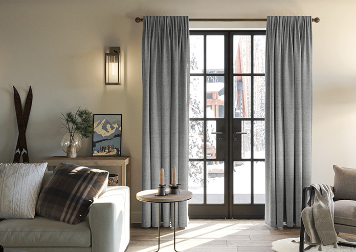 Melrose (Blackout), Cobblestone - Made to Measure Curtains - Image 3